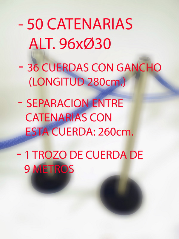 catenaria metal plastico